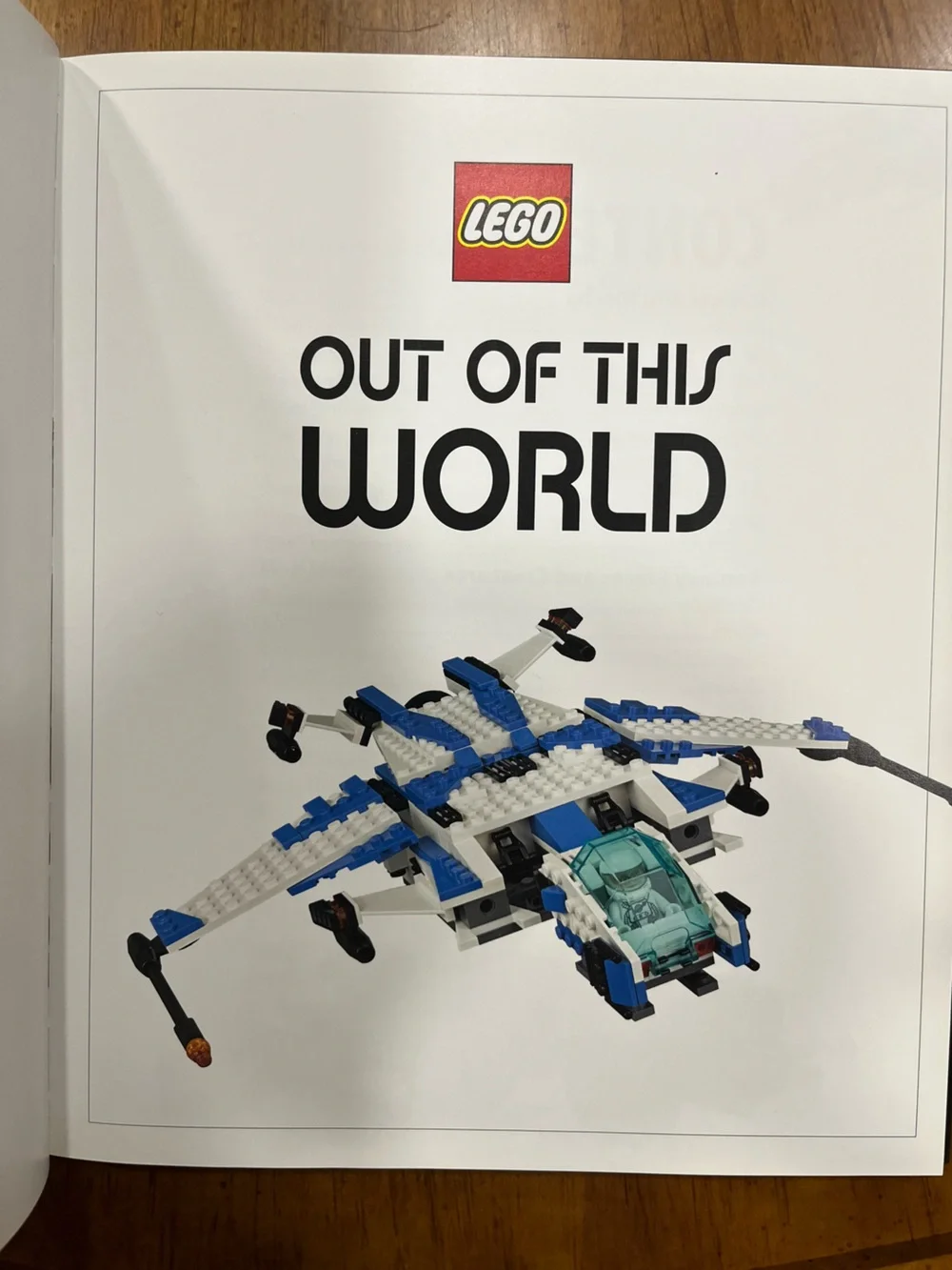 Lego Out Of This World Book Set - Black, Green, Yellow, Blue, White